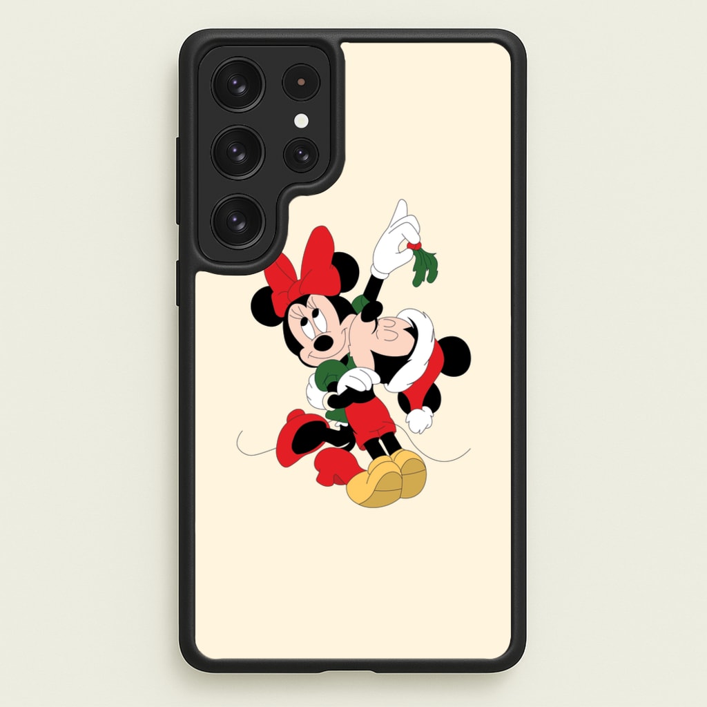 Mistletoe Fairytale Mice - Christmas - Christmas Phone Case for Galaxy S22 Ultra