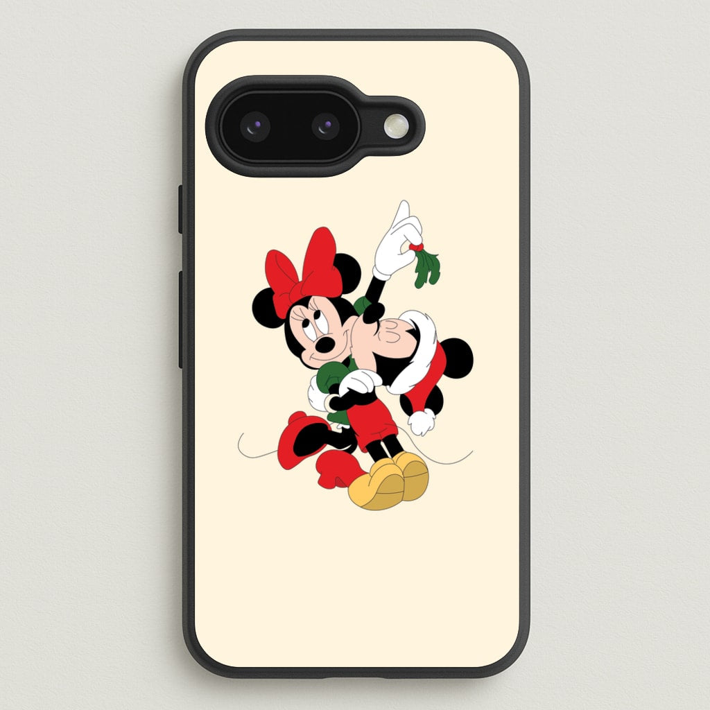 Mistletoe Fairytale Mice - Christmas - Christmas Phone Case for Google Pixel 9a