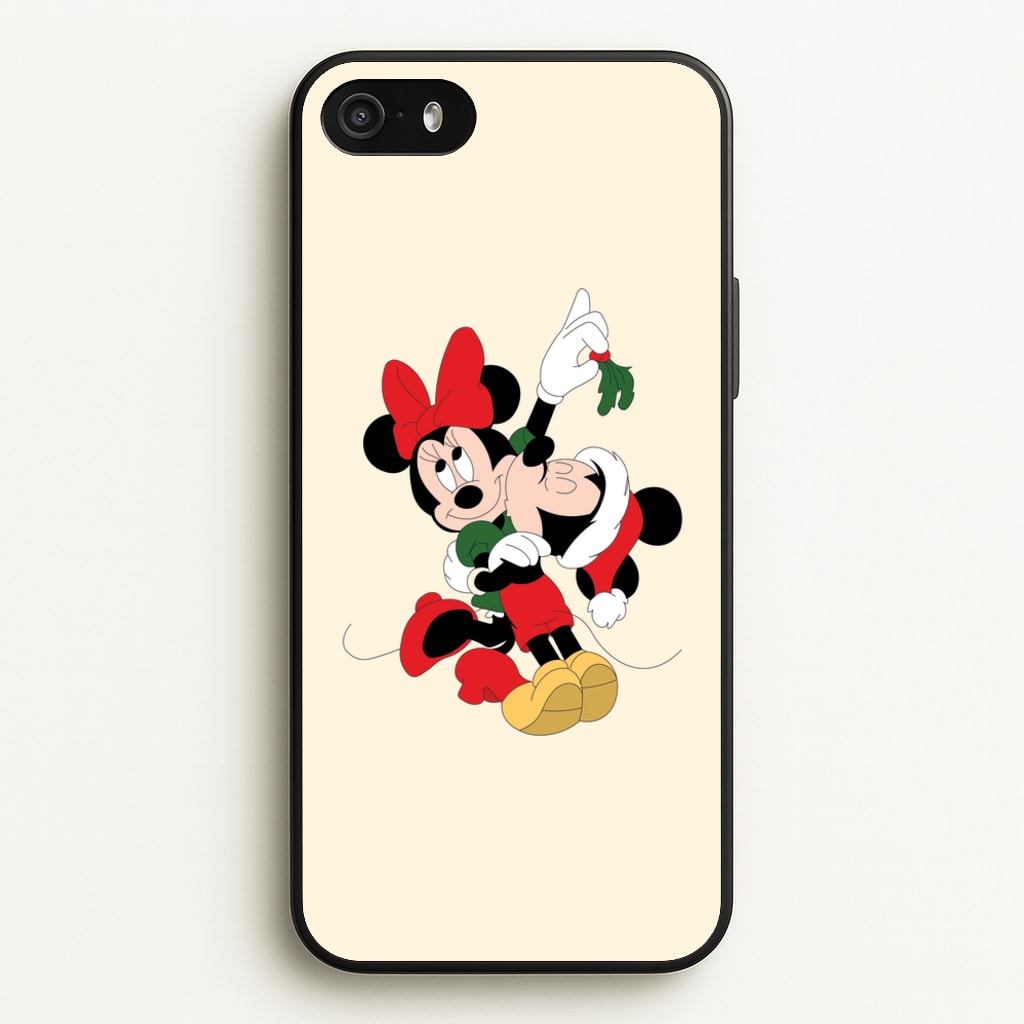 Mistletoe Fairytale Mice - Christmas - Christmas Phone Case for iPhone 5 / 5s / SE 2016