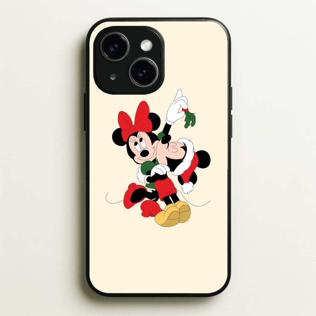 Mistletoe Fairytale Mice - Christmas - Christmas Phone Case for iPhone 15