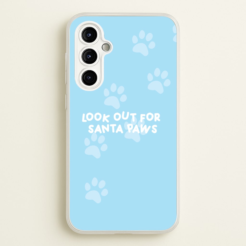 Santa Paws - Christmas - Christmas Phone Case for Galaxy A54