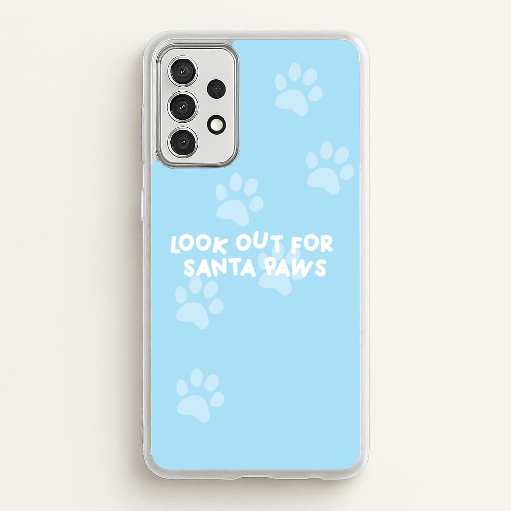 Santa Paws - Christmas - Christmas Phone Case for Galaxy A52 / A52s