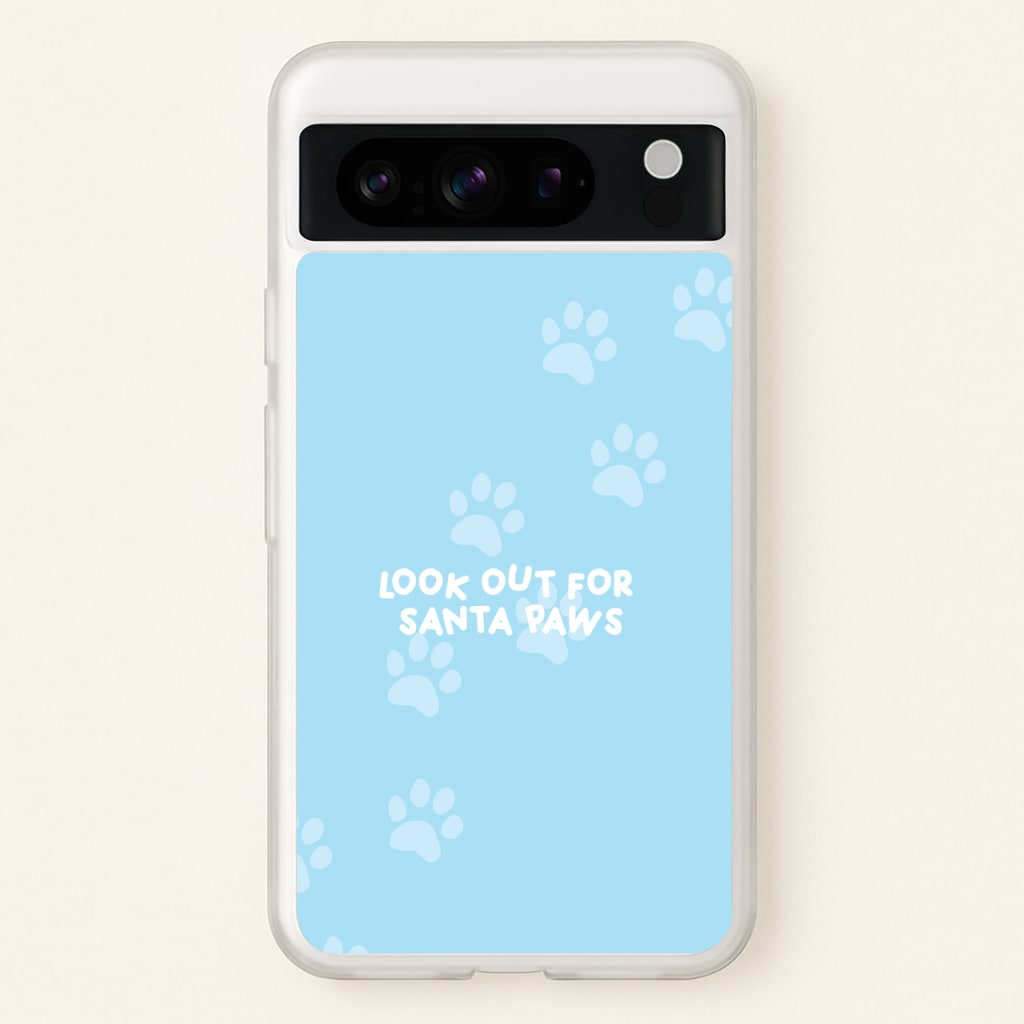 Santa Paws - Christmas - Christmas Phone Case for Google Pixel 8 Pro