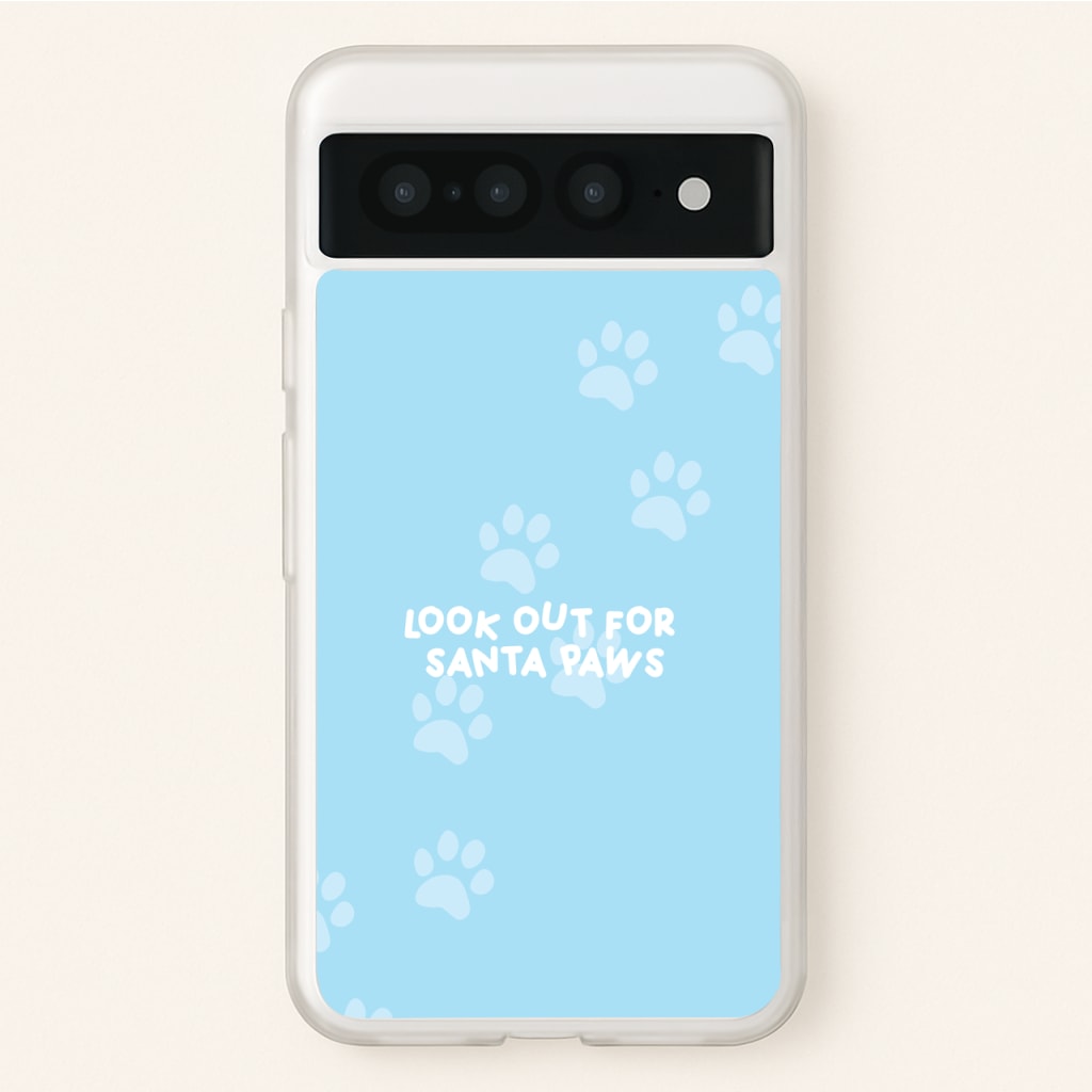 Santa Paws - Christmas - Christmas Phone Case for Google Pixel 7 Pro