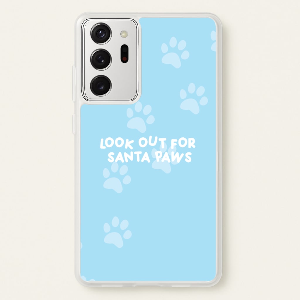 Santa Paws - Christmas - Christmas Phone Case for Galaxy Note 20 Ultra