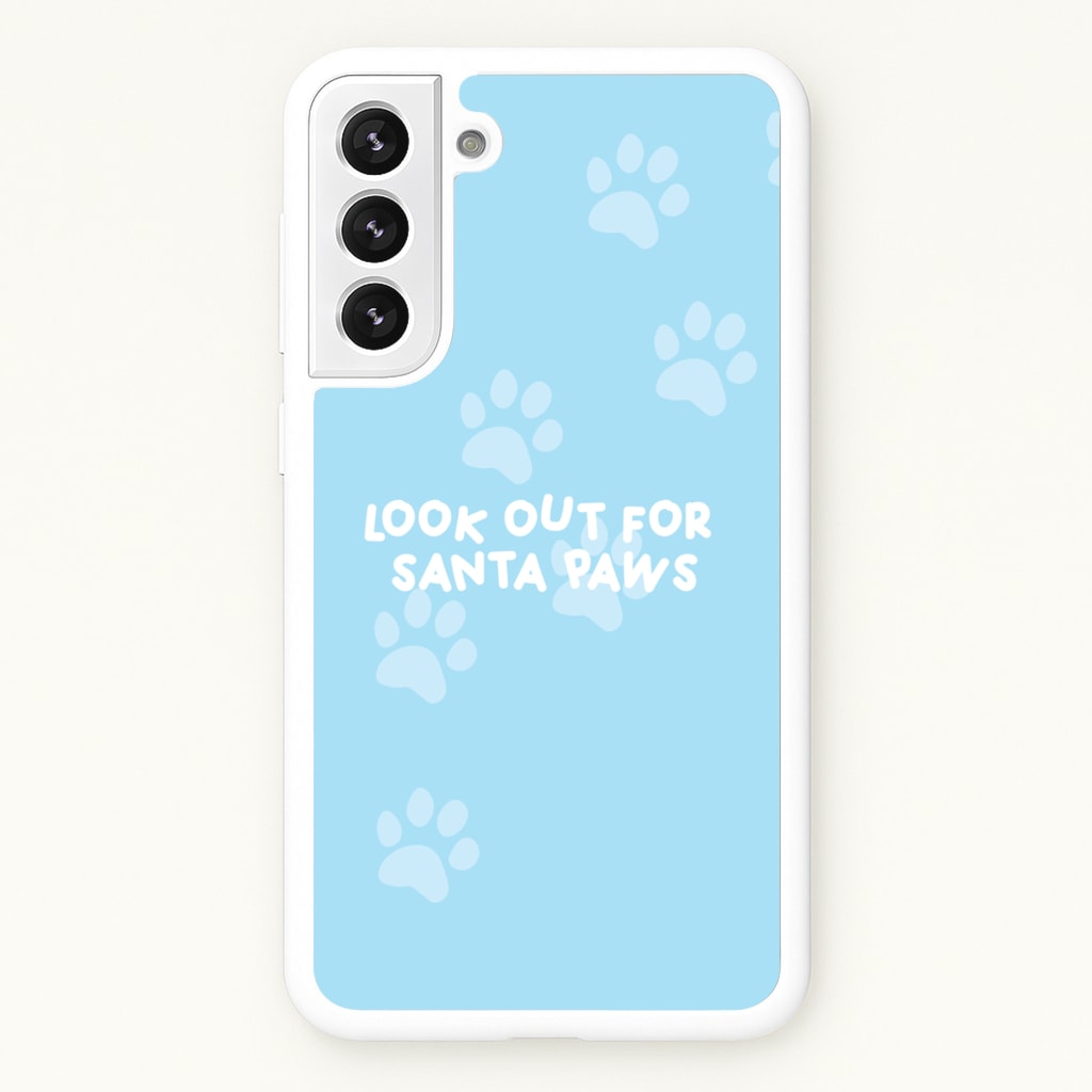 Santa Paws - Christmas - Christmas Phone Case for Galaxy S22 Plus