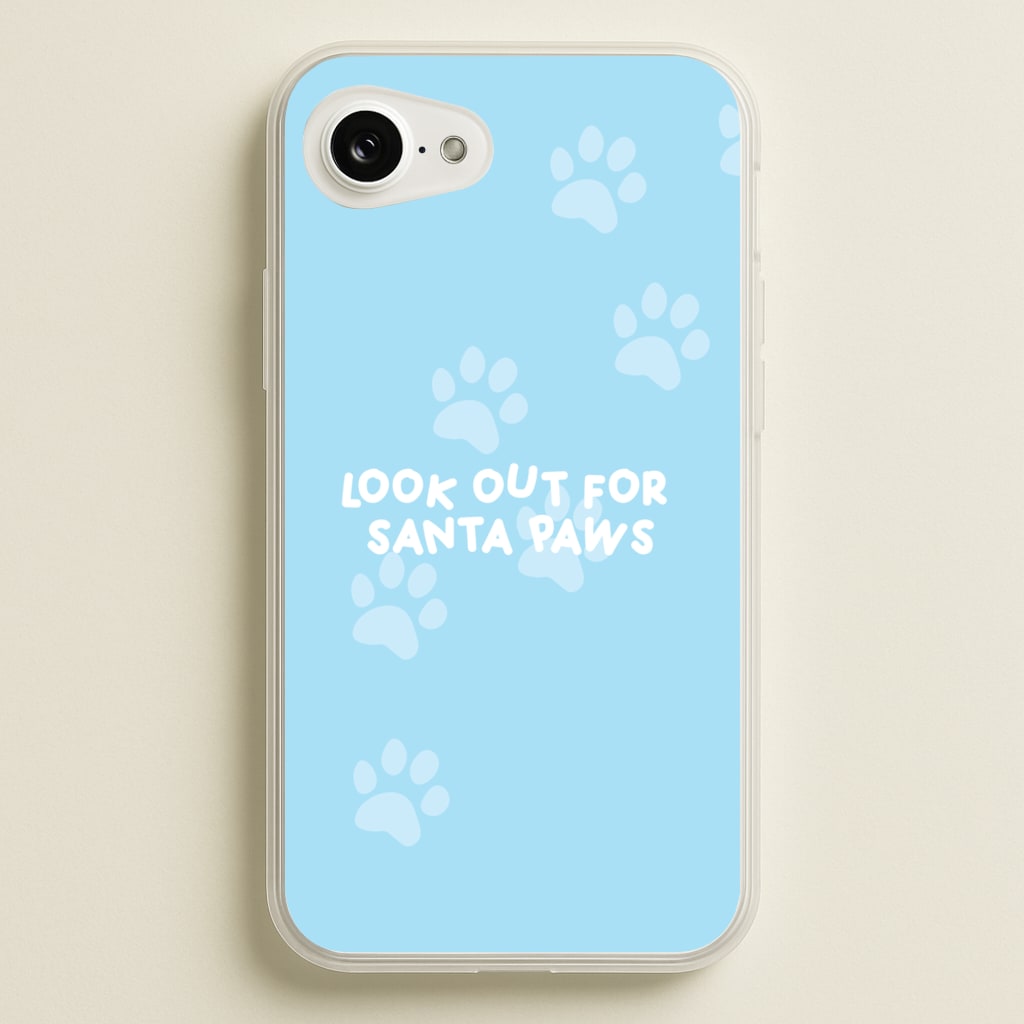 Santa Paws - Christmas - Christmas Phone Case for iPhone 16e