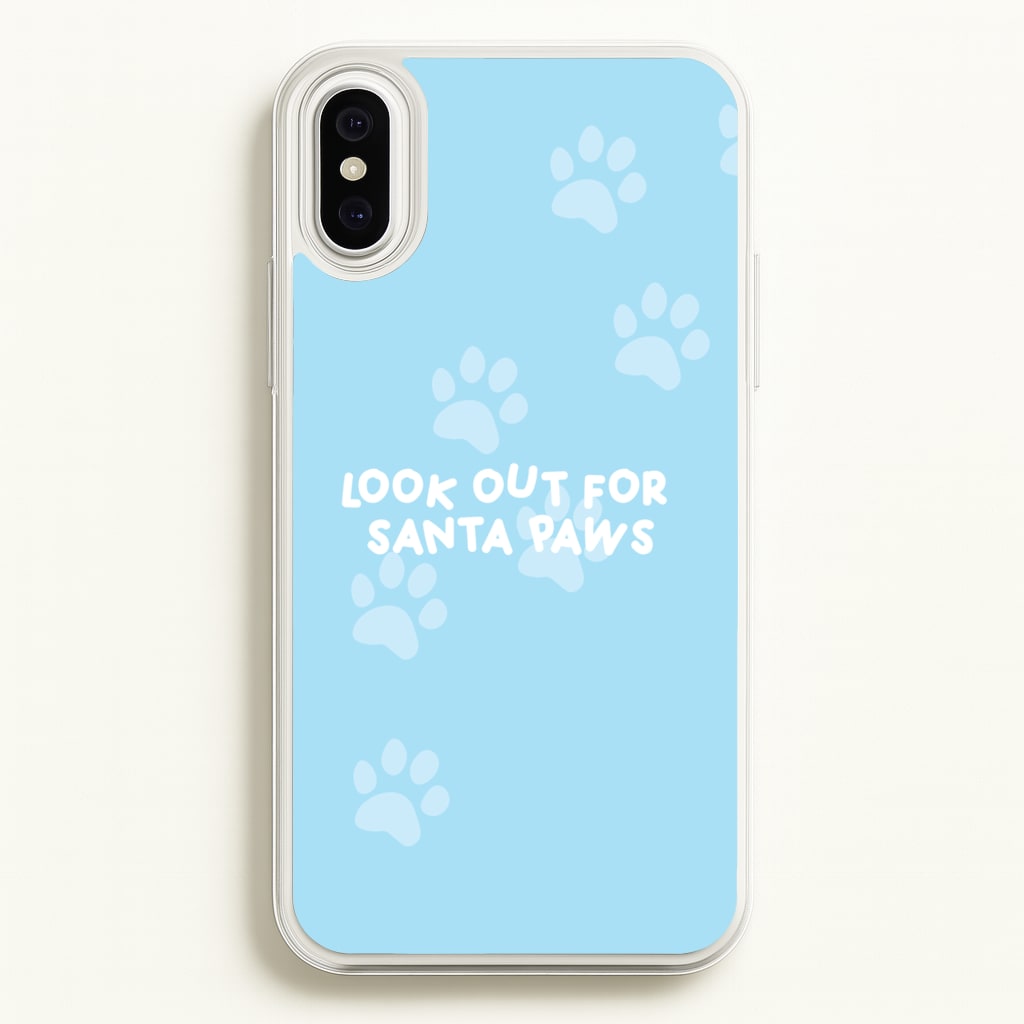 Santa Paws - Christmas - Christmas Phone Case for iPhone XS Max