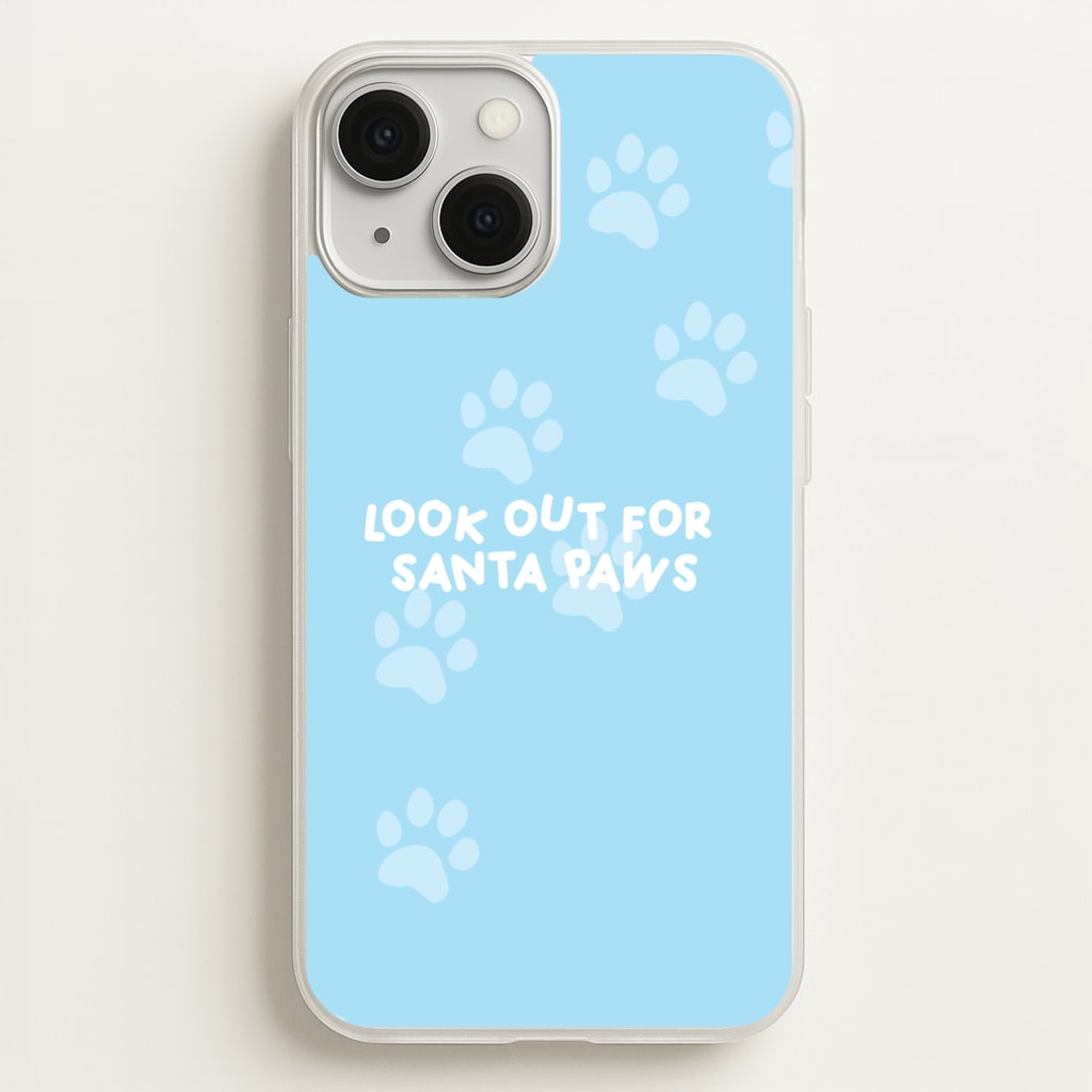Santa Paws - Christmas - Christmas Phone Case for iPhone 13