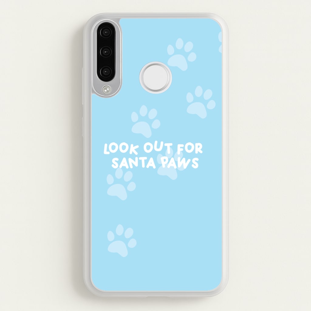 Santa Paws - Christmas - Christmas Phone Case for Huawei P30 Lite