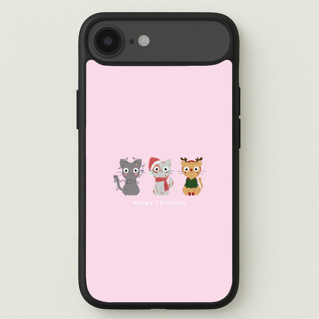 Meowy Christmas Phone Case for iPhone 17 Air