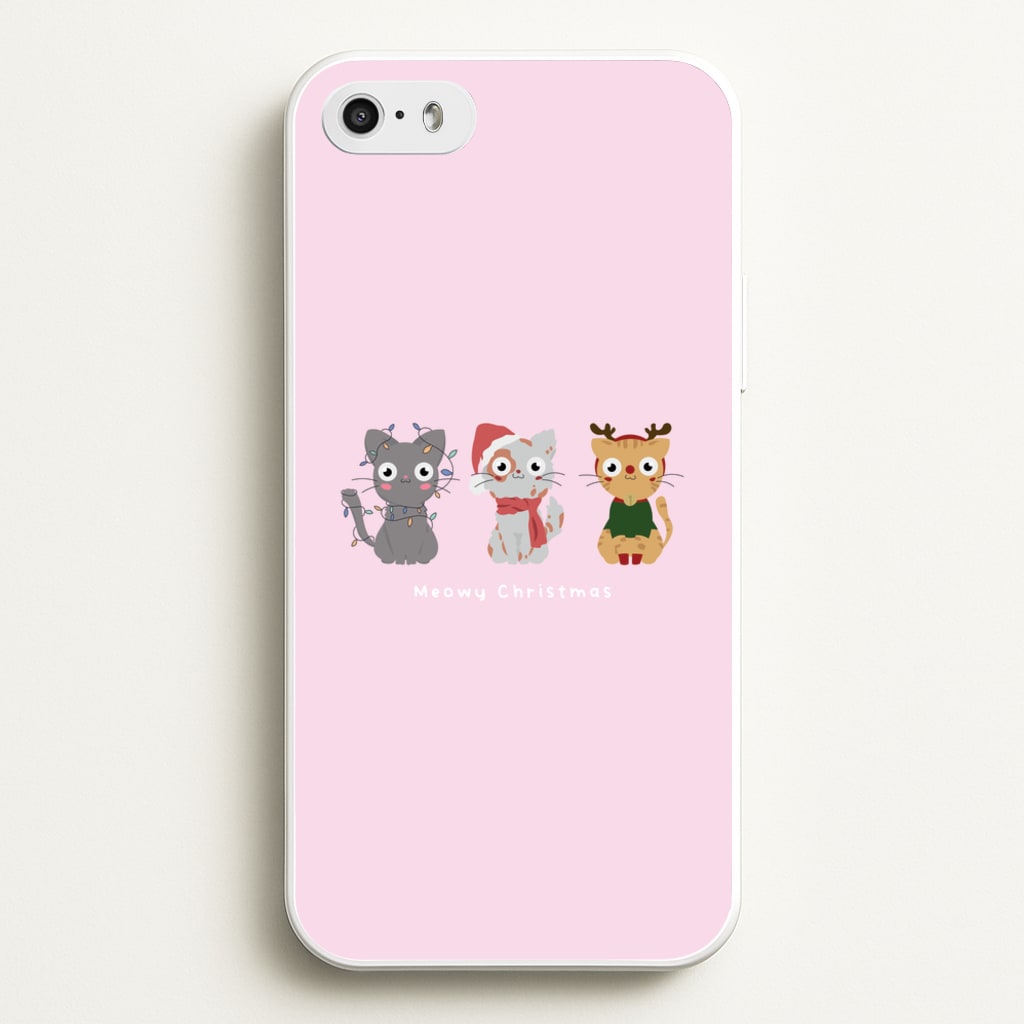 Meowy Christmas - Christmas Phone Case for iPhone 5 / 5s / SE 2016