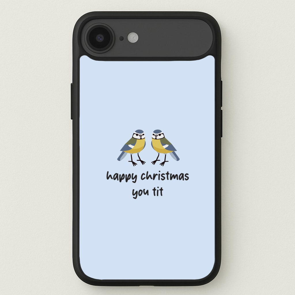 Happy Christmas You Tit - Christmas Phone Case for iPhone 17 Air