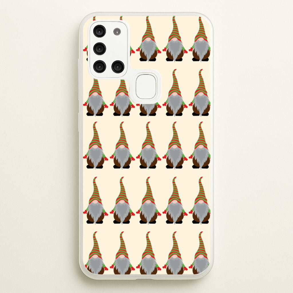 Gonk Pattern - Christmas - Christmas Phone Case for Galaxy A21s