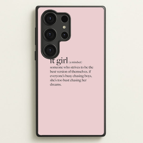 It Girl - Clean Girl Aesthetic - Clean Girl Aesthetic Phone Case for Galaxy S25 Ultra