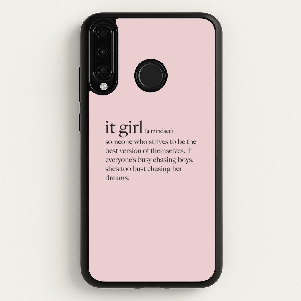 It Girl - Clean Girl Aesthetic - Clean Girl Aesthetic Phone Case for Huawei P30 Lite