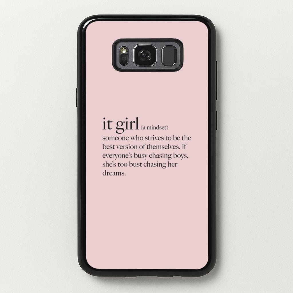 It Girl - Clean Girl Aesthetic - Clean Girl Aesthetic Phone Case for Galaxy S8 Plus