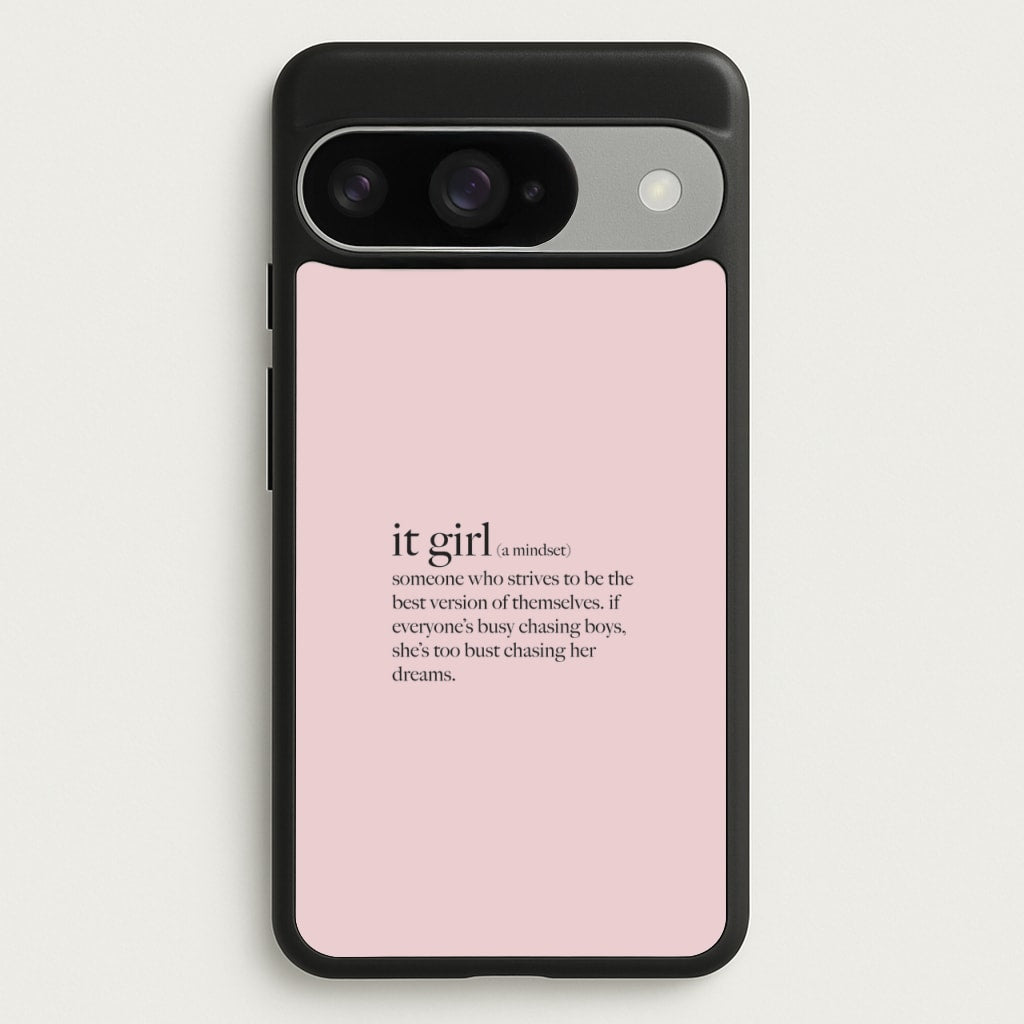 It Girl - Clean Girl Aesthetic Phone Case for Google Pixel 10 / 10 Pro