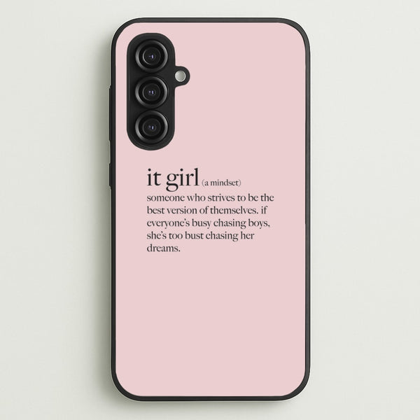 It Girl - Clean Girl Aesthetic - Clean Girl Aesthetic Phone Case for Galaxy S23FE