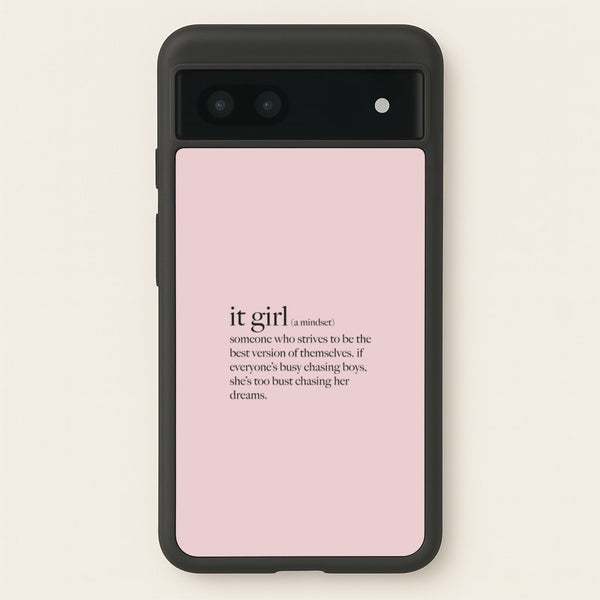 It Girl - Clean Girl Aesthetic - Clean Girl Aesthetic Phone Case for Google Pixel 7a