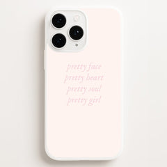 Pretty Girl - Clean Girl Aesthetic Phone Case