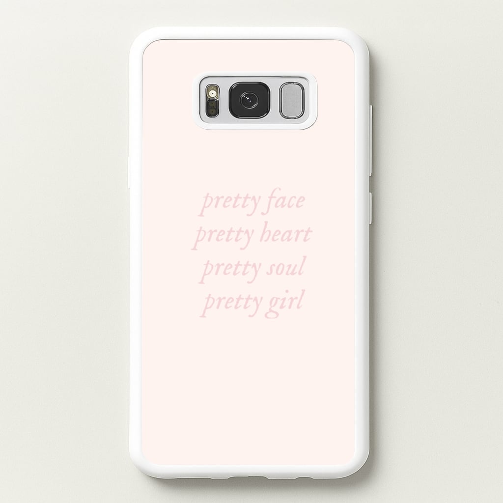 Pretty Girl - Clean Girl Aesthetic - Clean Girl Aesthetic Phone Case for Galaxy S8