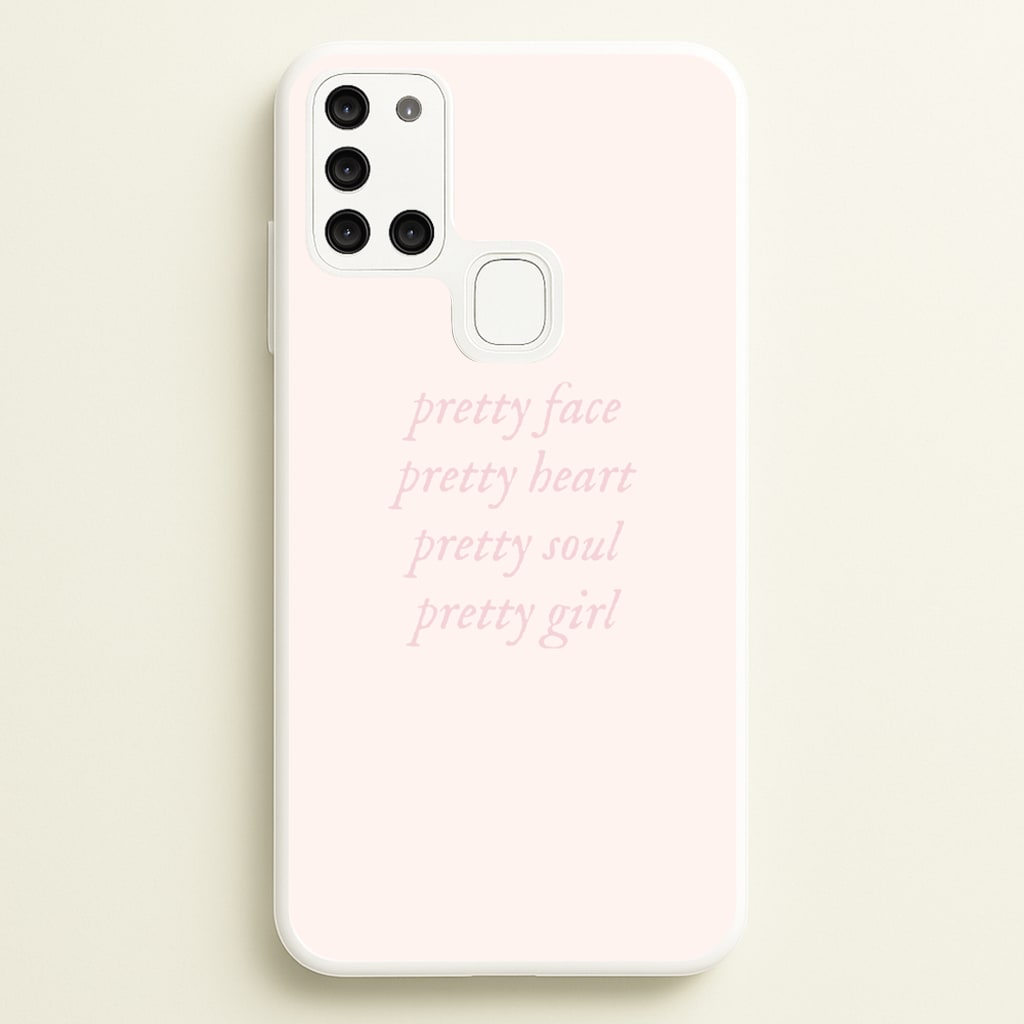 Pretty Girl - Clean Girl Aesthetic - Clean Girl Aesthetic Phone Case for Galaxy A21s