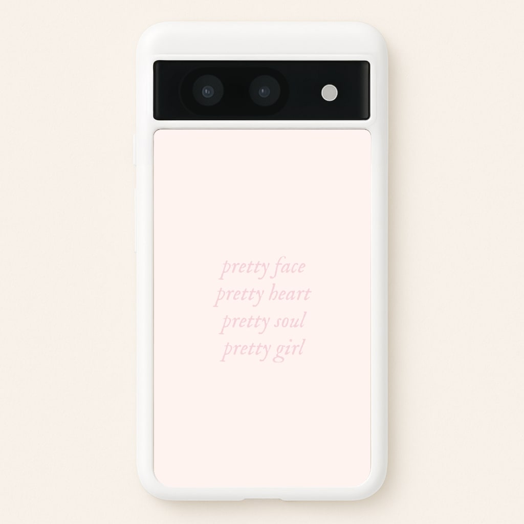 Pretty Girl - Clean Girl Aesthetic - Clean Girl Aesthetic Phone Case for Google Pixel 8a