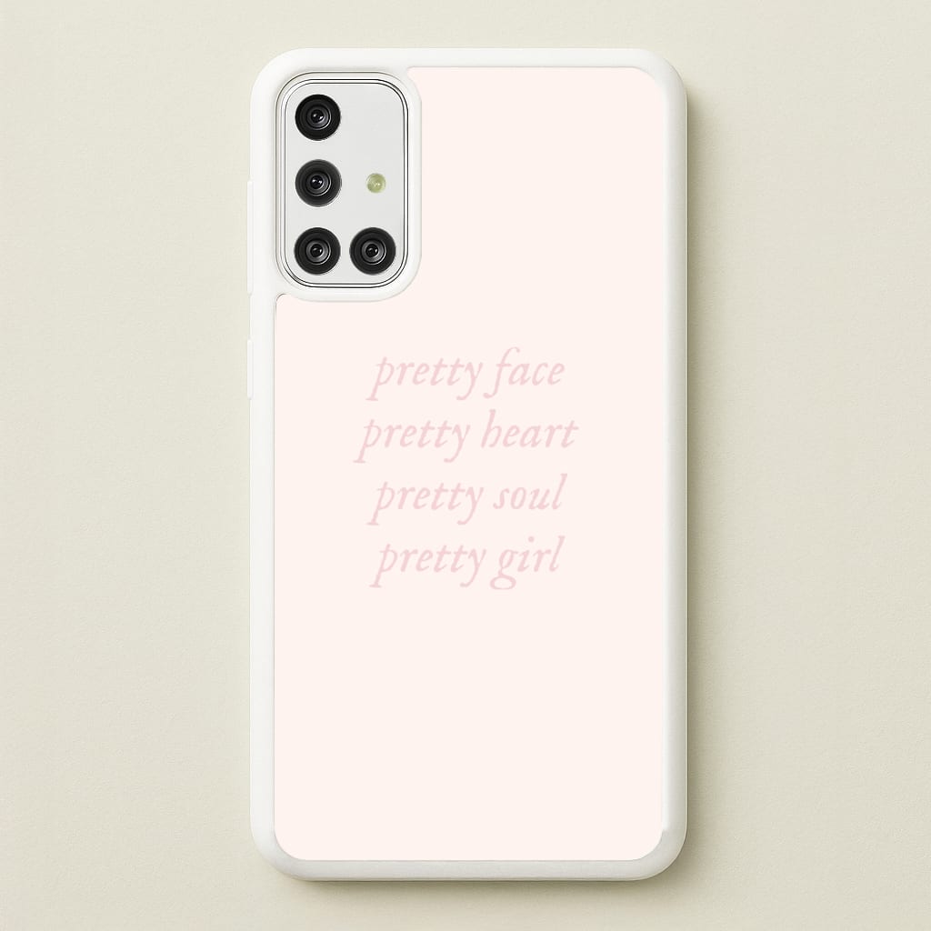 Pretty Girl - Clean Girl Aesthetic - Clean Girl Aesthetic Phone Case for Galaxy A71