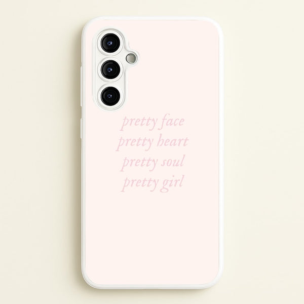 Pretty Girl - Clean Girl Aesthetic - Clean Girl Aesthetic Phone Case for Galaxy A54