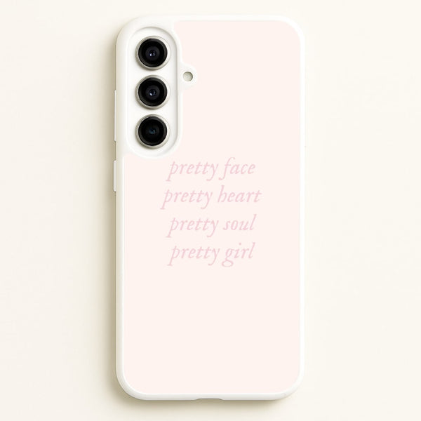 Pretty Girl - Clean Girl Aesthetic - Clean Girl Aesthetic Phone Case for Galaxy A56