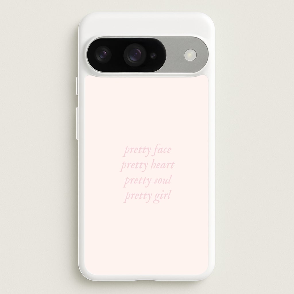 Pretty Girl - Clean Girl Aesthetic Phone Case for Google Pixel 10 / 10 Pro