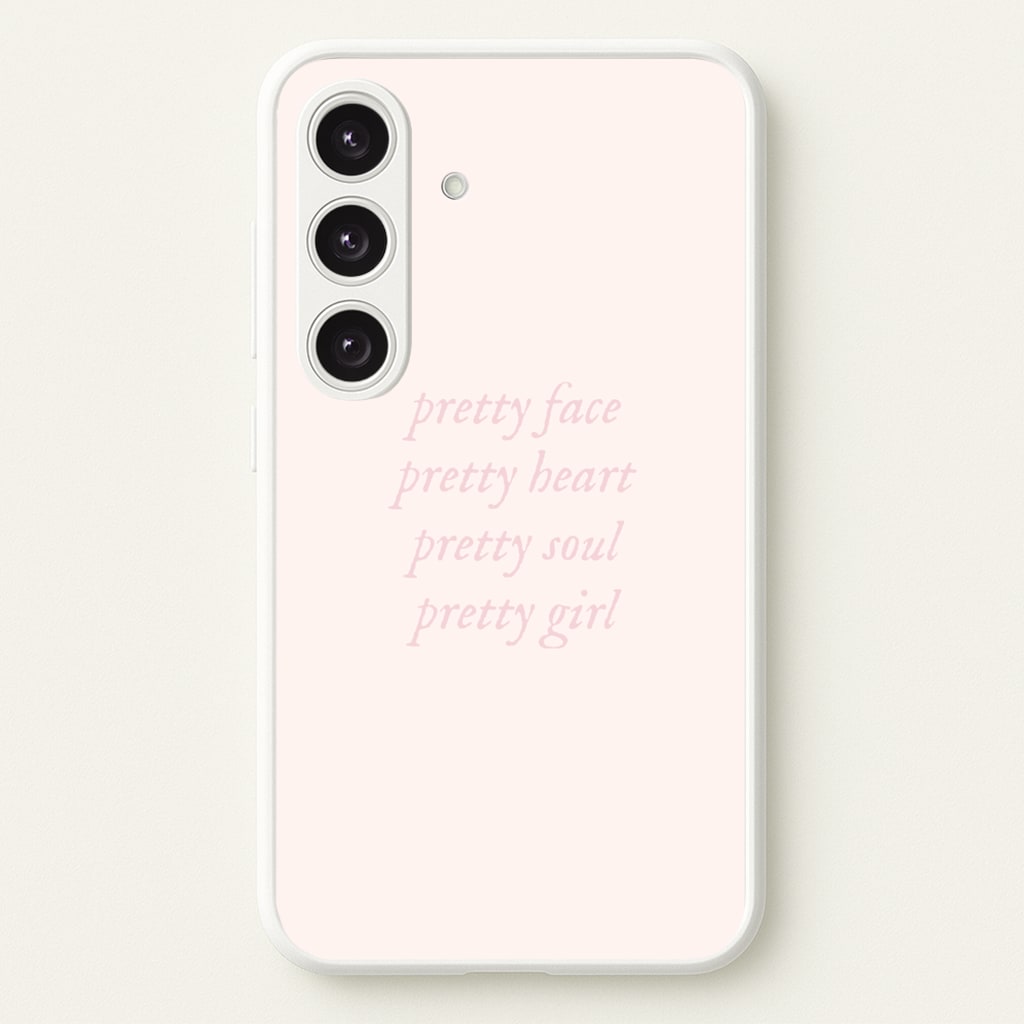 Pretty Girl - Clean Girl Aesthetic - Clean Girl Aesthetic Phone Case for Galaxy S24FE