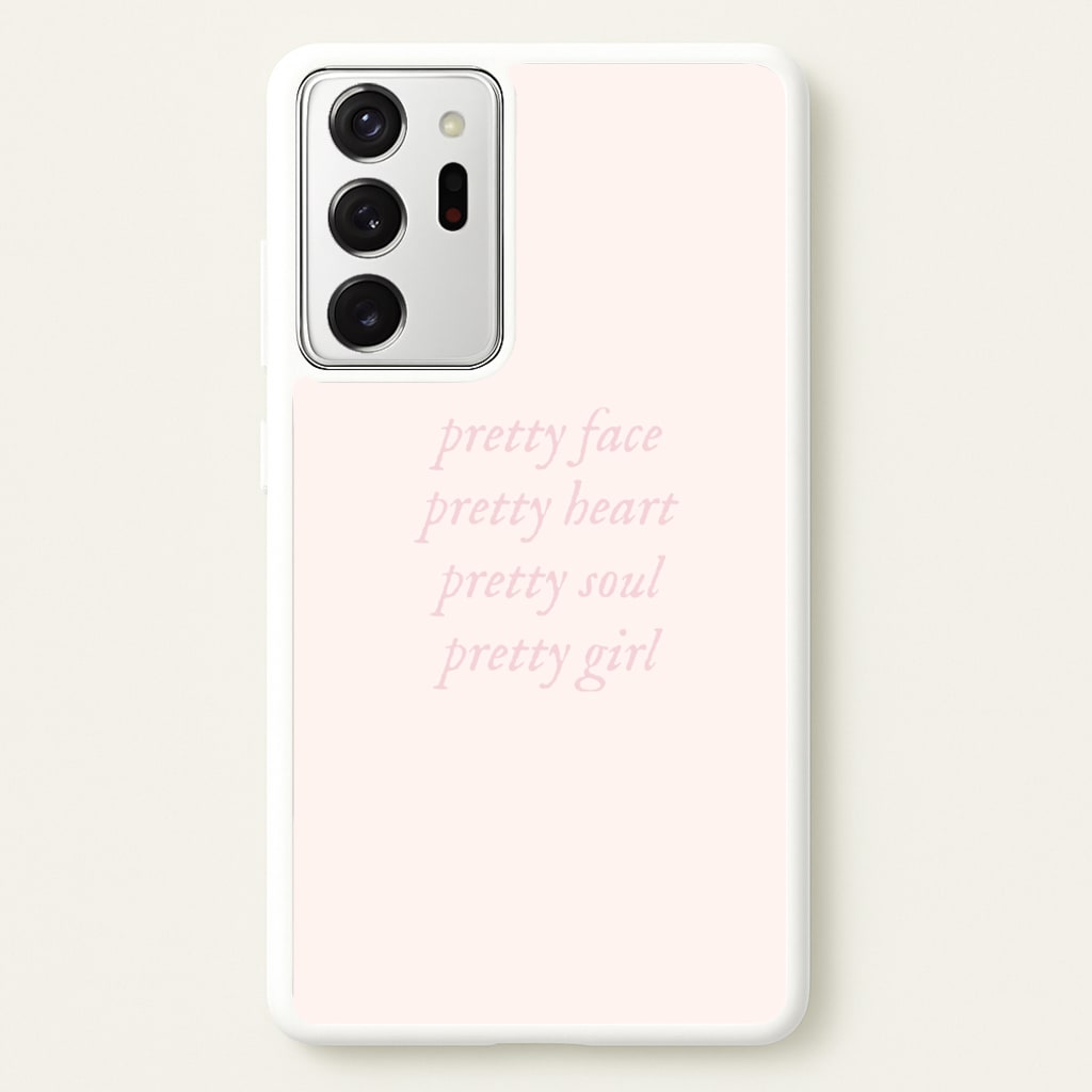 Pretty Girl - Clean Girl Aesthetic - Clean Girl Aesthetic Phone Case for Galaxy Note 20 Ultra