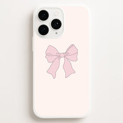 Bow - Clean Girl Aesthetic Phone Case