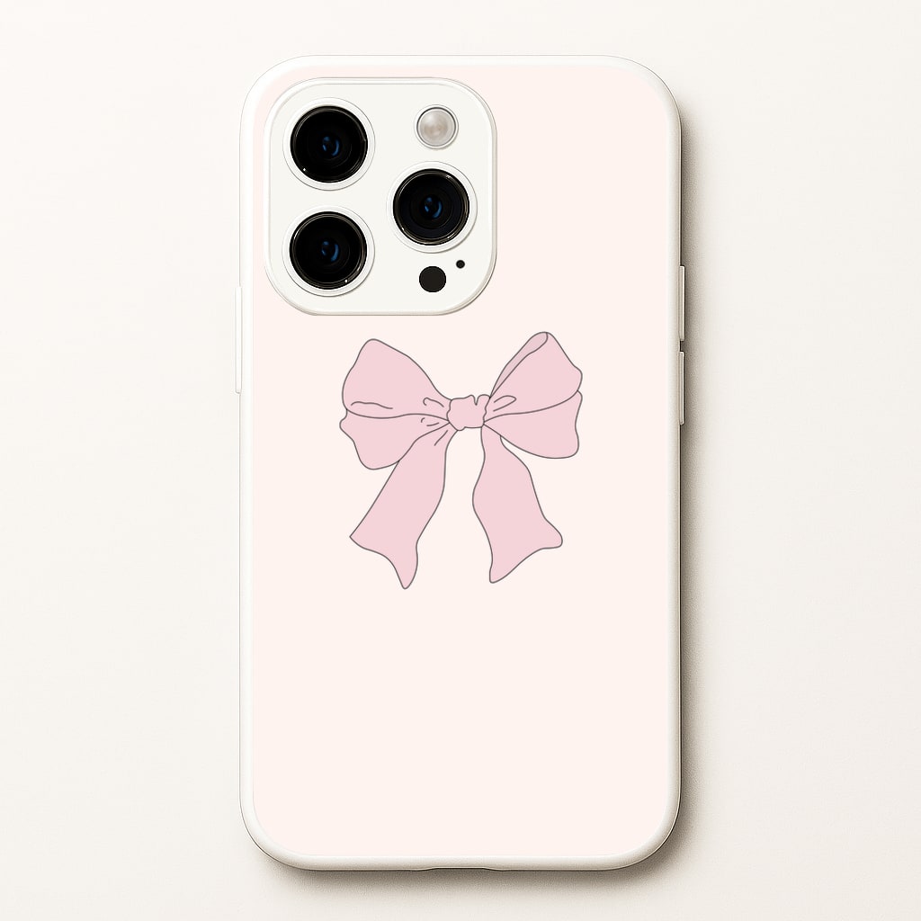 Bow - Clean Girl Aesthetic - Clean Girl Aesthetic Phone Case for iPhone 14 Pro