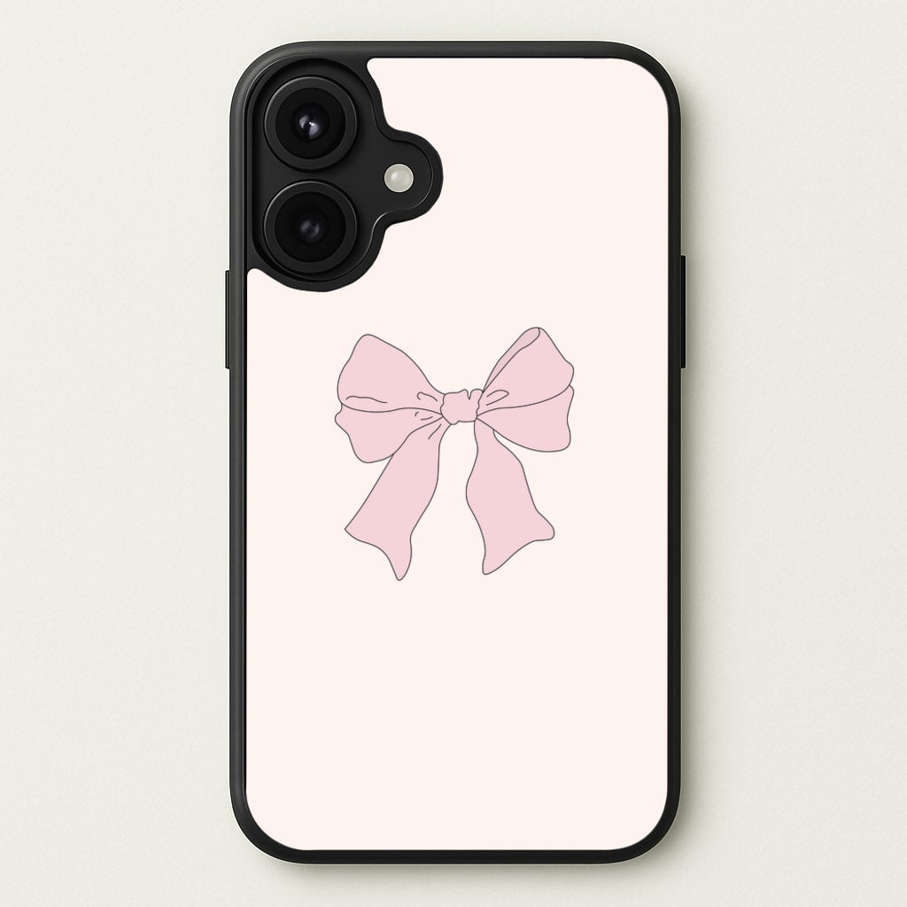 Bow - Clean Girl Aesthetic Phone Case for iPhone 17