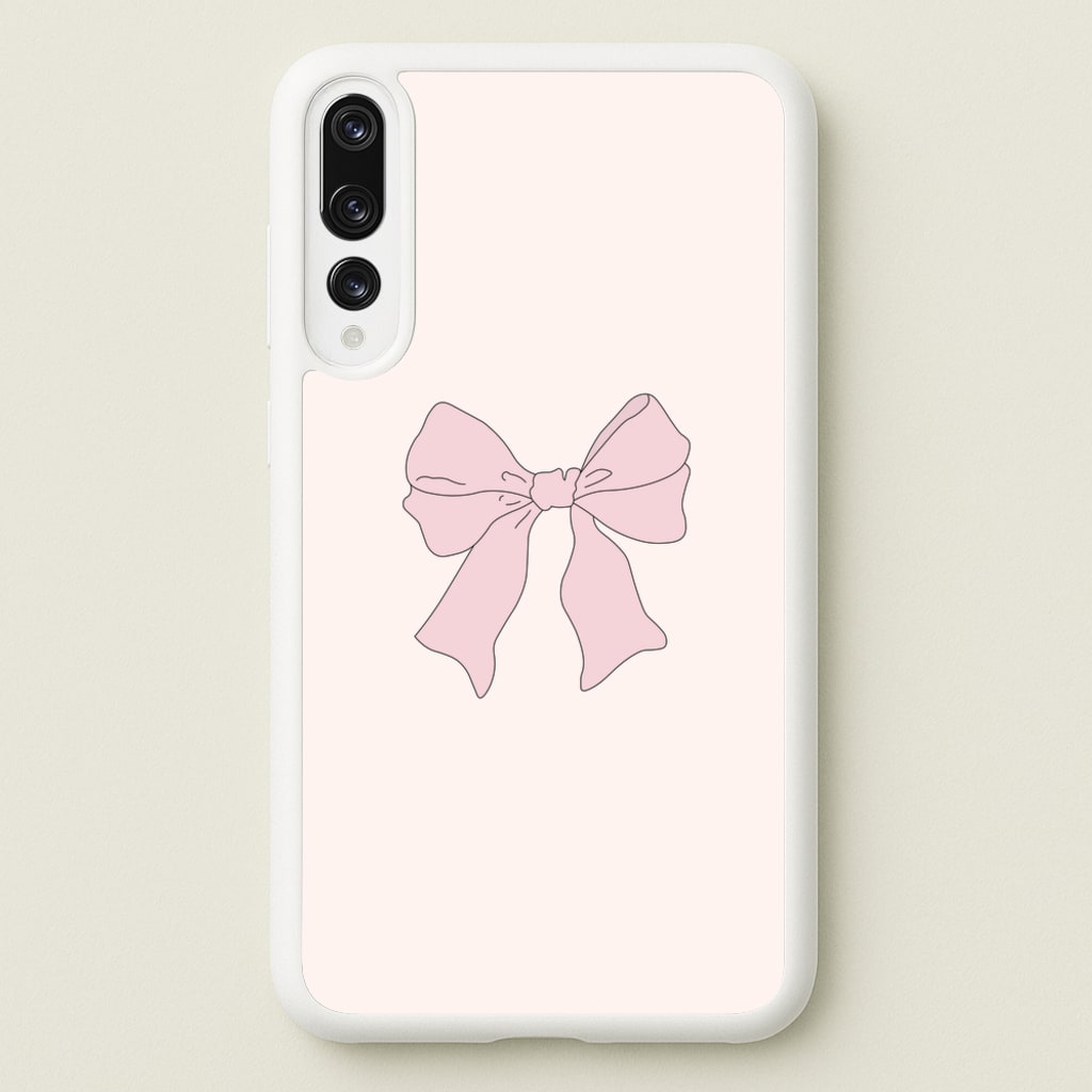 Bow - Clean Girl Aesthetic - Clean Girl Aesthetic Phone Case for Huawei P20 Pro