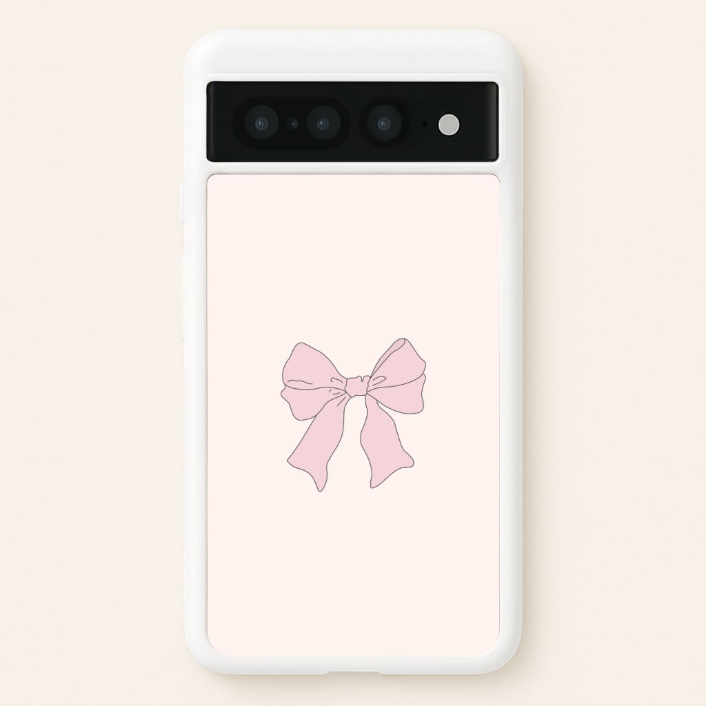 Bow - Clean Girl Aesthetic - Clean Girl Aesthetic Phone Case for Google Pixel 7 Pro