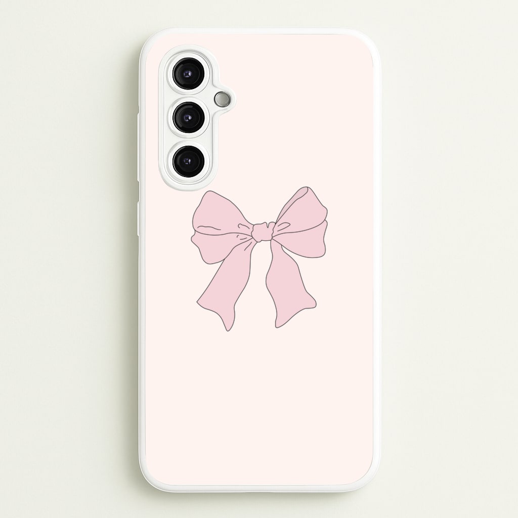 Bow - Clean Girl Aesthetic - Clean Girl Aesthetic Phone Case for Galaxy A14