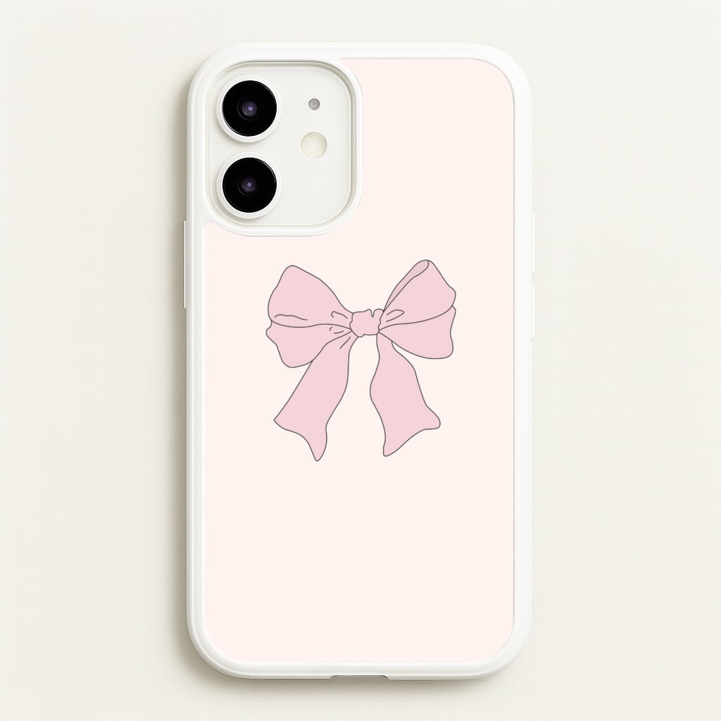 Bow - Clean Girl Aesthetic - Clean Girl Aesthetic Phone Case for iPhone 12 / 12 Pro