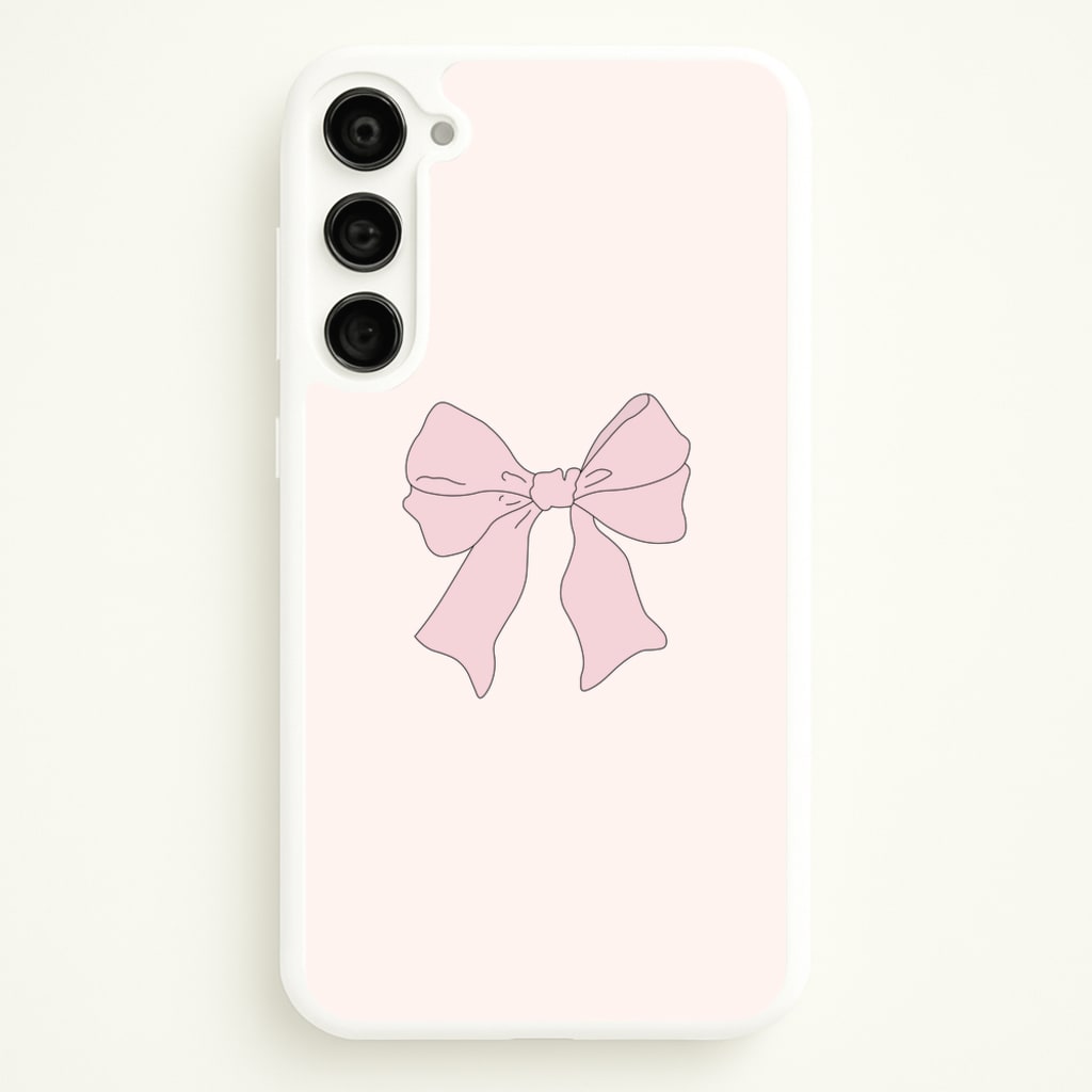 Bow - Clean Girl Aesthetic - Clean Girl Aesthetic Phone Case for Galaxy S23 Plus