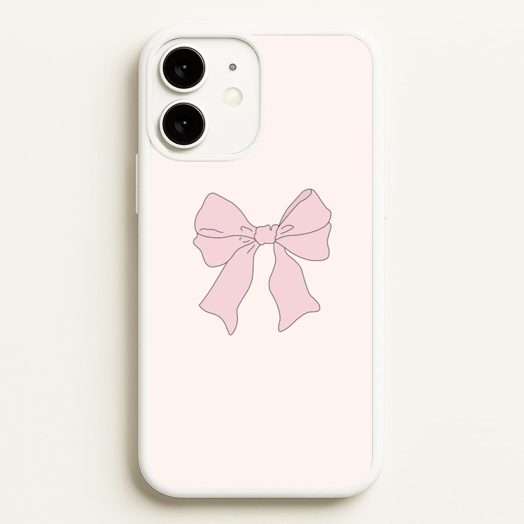 Bow - Clean Girl Aesthetic - Clean Girl Aesthetic Phone Case for iPhone 11
