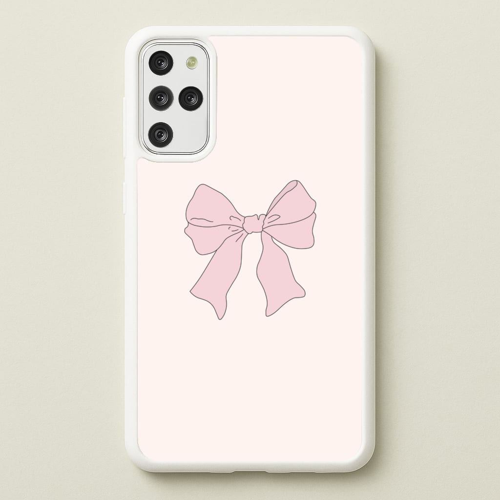 Bow - Clean Girl Aesthetic - Clean Girl Aesthetic Phone Case for Galaxy S20 Plus