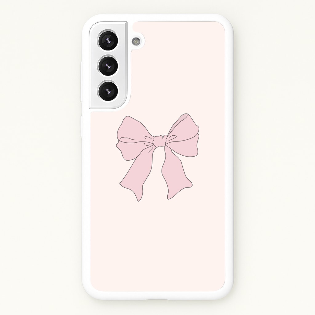 Bow - Clean Girl Aesthetic - Clean Girl Aesthetic Phone Case for Galaxy S21FE