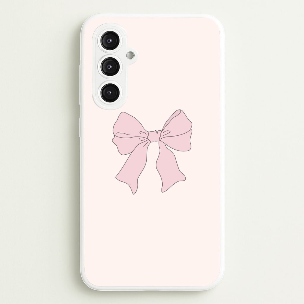 Bow - Clean Girl Aesthetic - Clean Girl Aesthetic Phone Case for Galaxy S23FE
