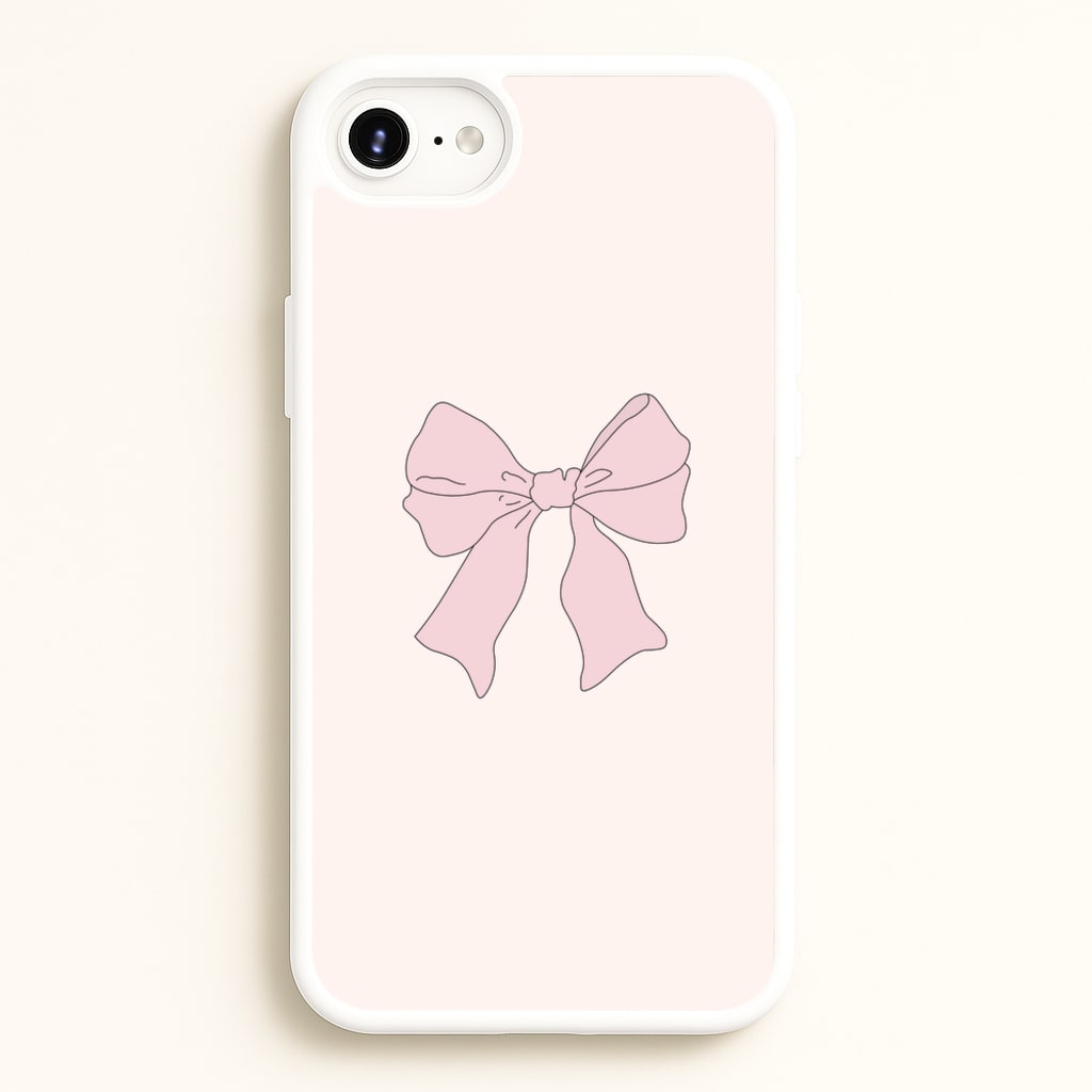 Bow - Clean Girl Aesthetic - Clean Girl Aesthetic Phone Case for iPhone 6 / 7 / 8 / SE