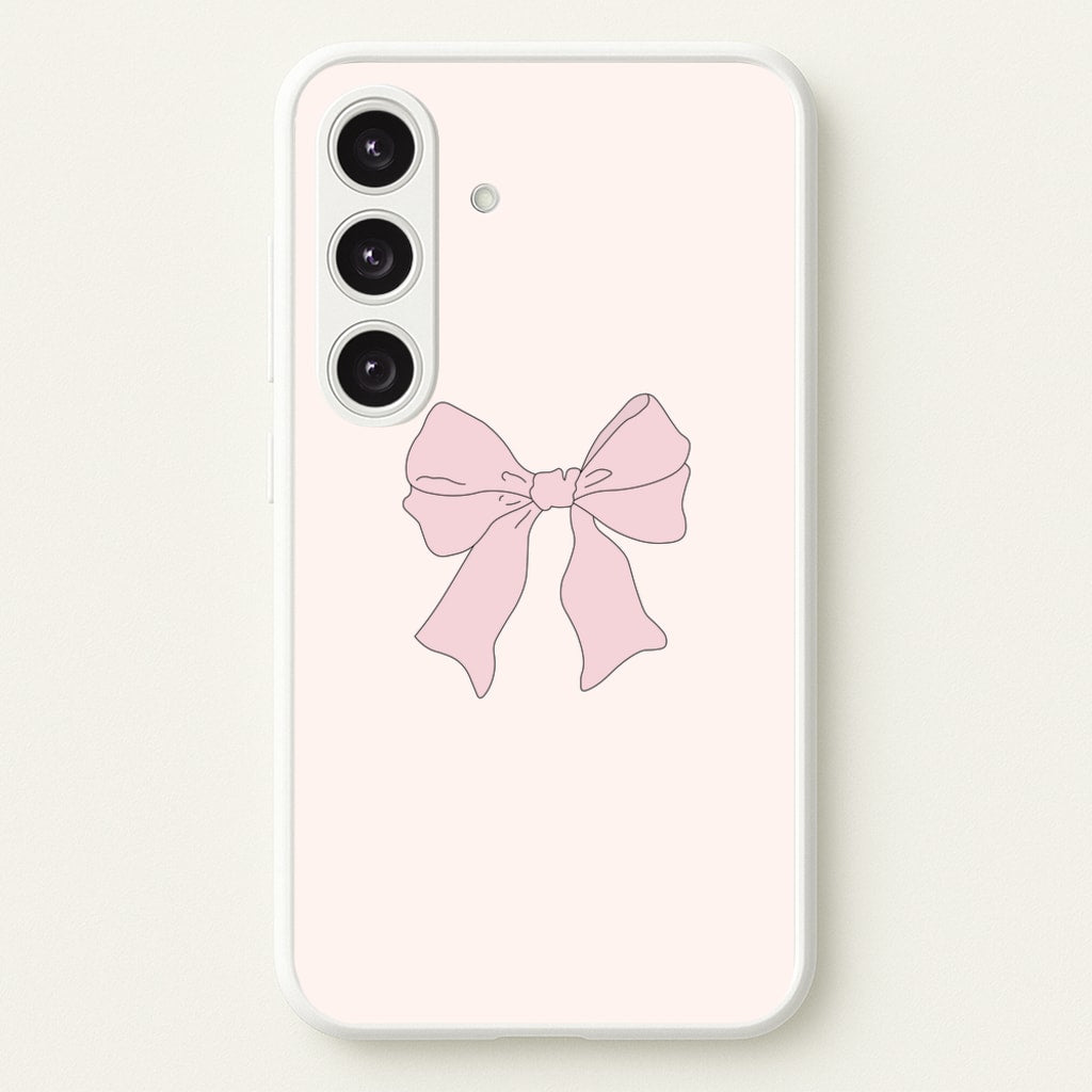 Bow - Clean Girl Aesthetic - Clean Girl Aesthetic Phone Case for Galaxy S25 Plus