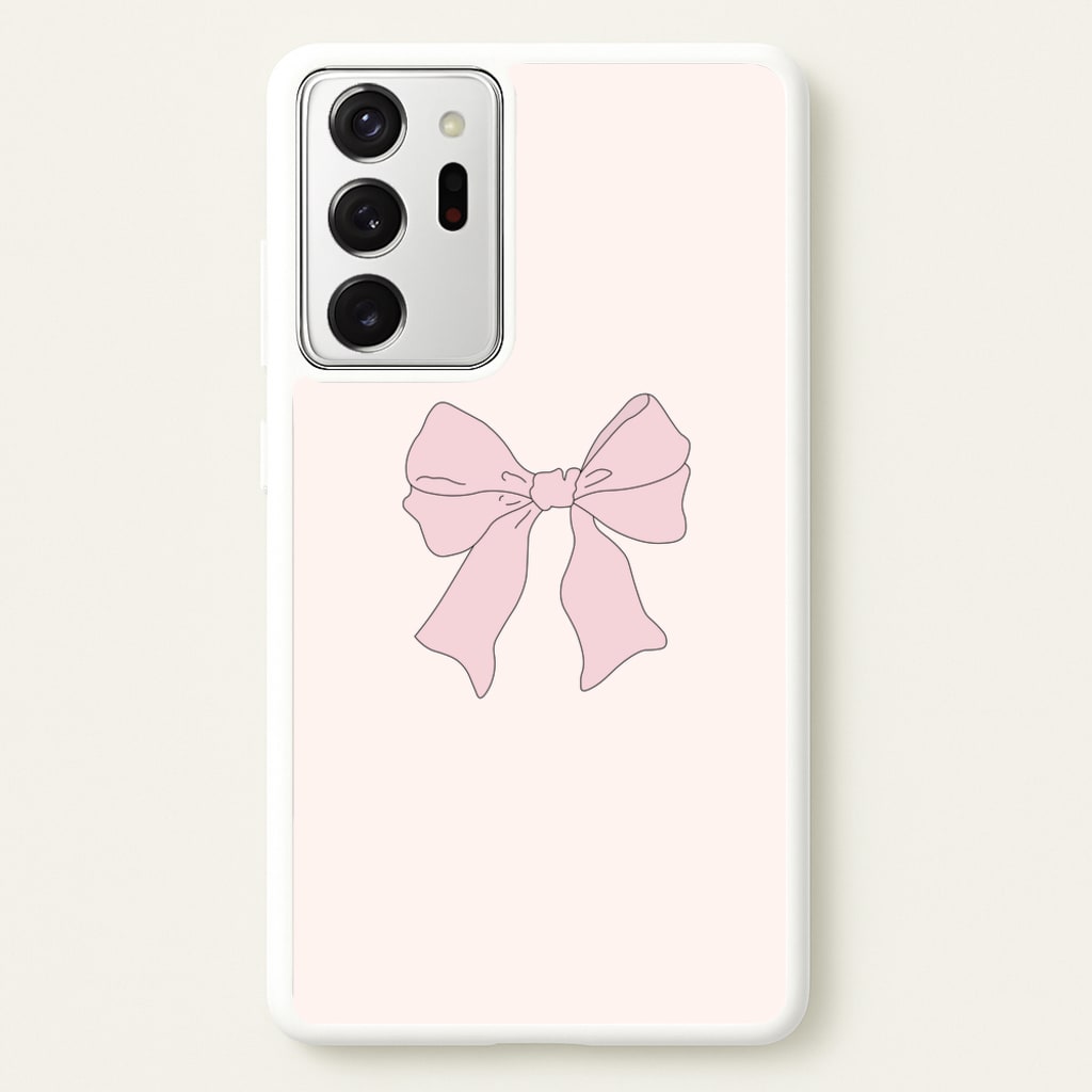 Bow - Clean Girl Aesthetic - Clean Girl Aesthetic Phone Case for Galaxy Note 20 Ultra