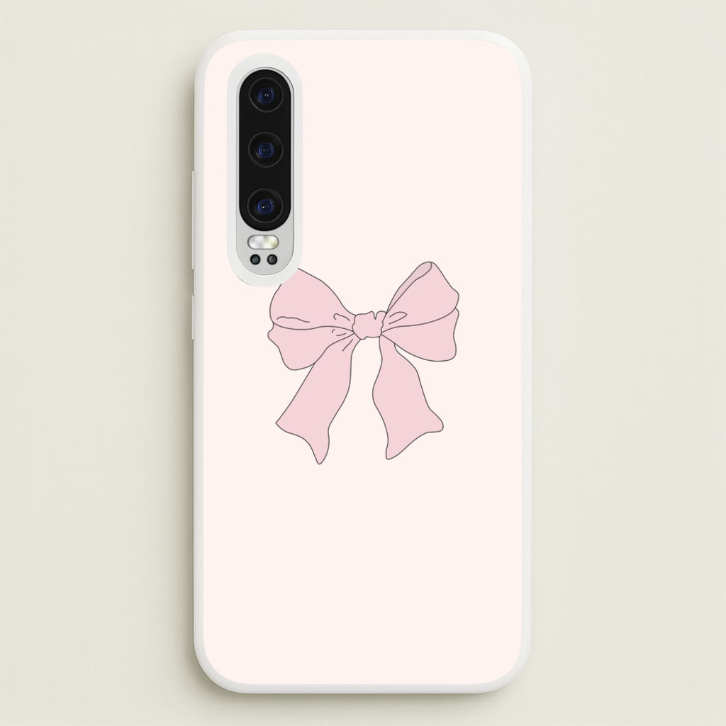 Bow - Clean Girl Aesthetic - Clean Girl Aesthetic Phone Case for Huawei P30